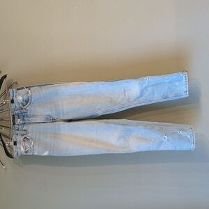 Abercrombie & Fitch Annie High Rise Girlfriend Jeans Size Zipper Size 25/0 Reg